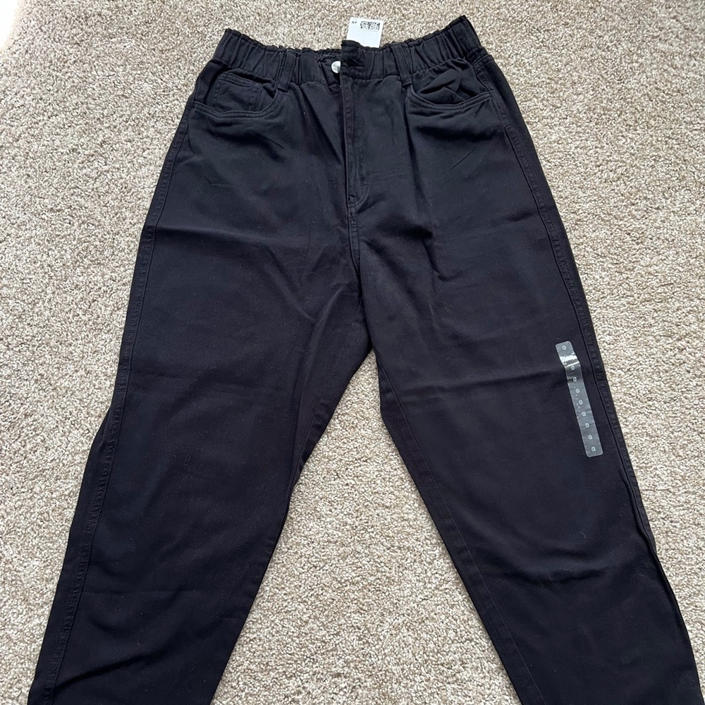 H&M Black High Rise Jeans